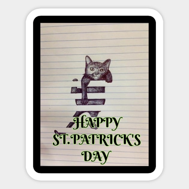 Happy st patrick's day Sticker by You and me 07